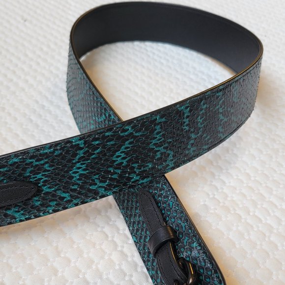 Coach Exotic Novelty Strap, Pine Green - Picture 11 of 16